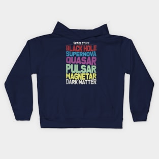 Space Stuff Kids Hoodie